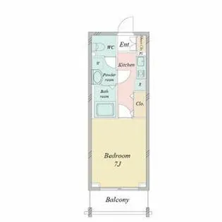 大阪府豊中市東寺内町【マンション】の間取り