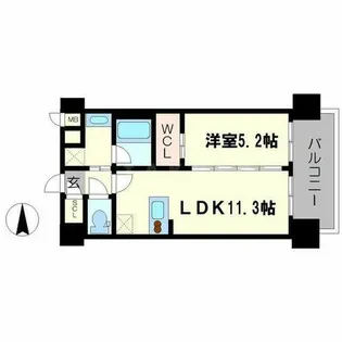 スプランディッド池田呉服町【3階】の間取り