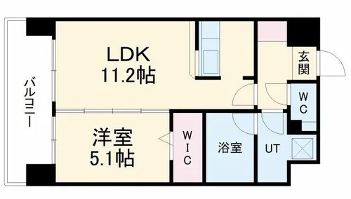 アグレアーブル【5階】の間取り