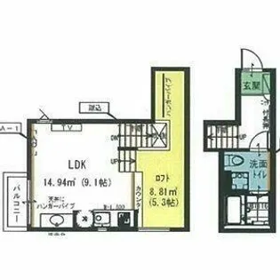 子犬のワルツ【2階】の間取り