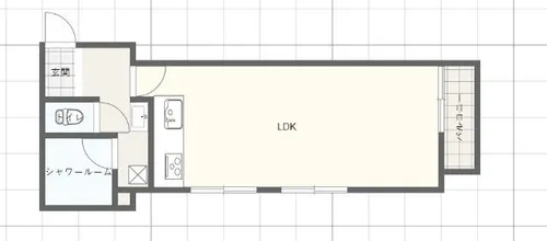 クリスタル小姓町【5階】の間取り