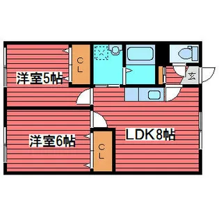 モン・リジェール【3階】の間取り