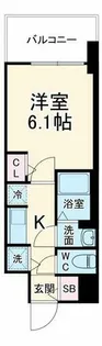 1Kの間取り画像