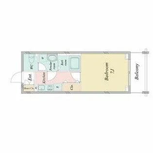 グランカーサ緑地公園【-1階】の間取り