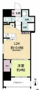 La Douceur玉造【4階】の間取り