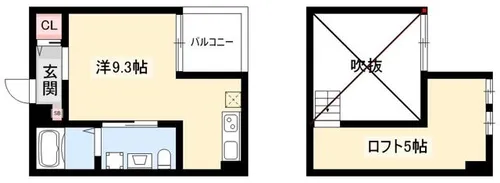 ベーネ二瀬町【1階】の間取り