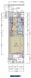 大阪府大阪市西淀川区姫里2丁目【マンション】の間取り