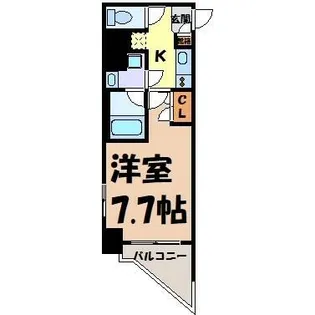 アマーレ葵【6階】の間取り