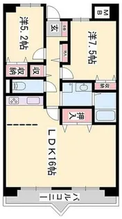 サニーガーデン【2階】の間取り