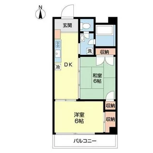 近藤ビル【0702号室】の間取り