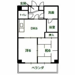 エルグランデ味美【1階】の間取り