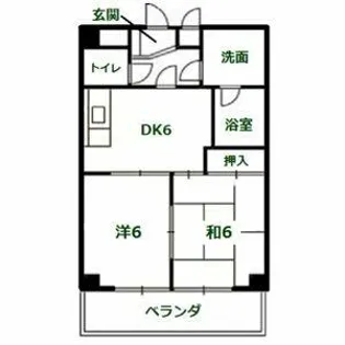 エルグランデ味美【1階】の間取り