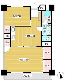 第2森光ビル【2階】の間取り
