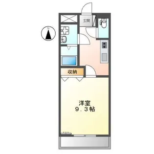 プロニティハウス【3階】の間取り