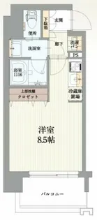 ファーストステージ福島パークサイド【7階】の間取り