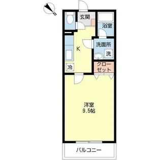 フィオーレ壱番館【2階】の間取り