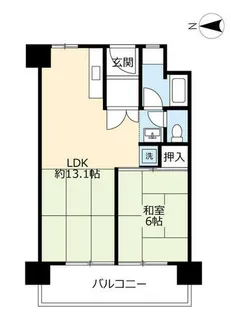 UR泉北原山台一丁【0030307号室】の間取り