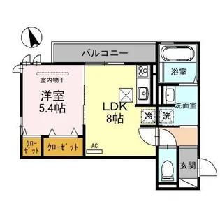 RハイツIII【105号室】の間取り