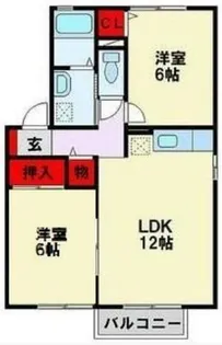 セジュールますみ【101号室】の間取り