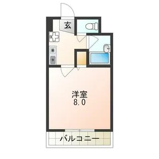 フルブルーム【3階】の間取り