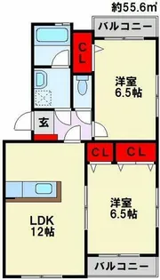 アヴァンティ高見MⅡ【3階】の間取り