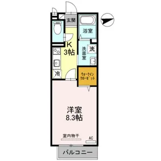 メゾン・シェルシェ【1階】の間取り