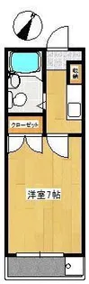 ビブレ三萩野【8階】の間取り