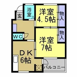 サンヒルズ富士【2階】の間取り