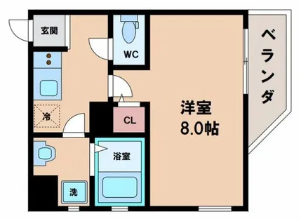 HOPETREE TENNOJI Ⅲ【7階】の間取り