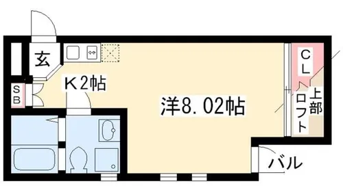 フォルテ桜山【402号室】の間取り