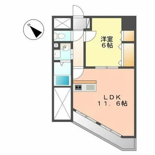 アルビレオ【501号室】の間取り
