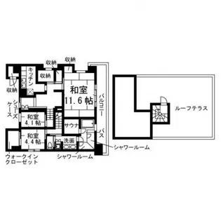 S-FORT 二条城前【14階】の間取り