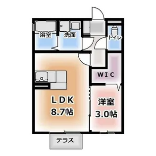 ネオステージ【1階】の間取り