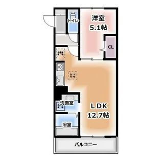 メゾン アネスト【101号室】の間取り