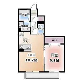 HOURAIマンション【1階】の間取り