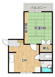 フレグランス浅川台【202号室】の間取り