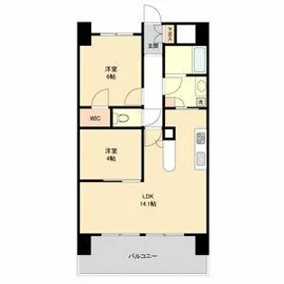 La Douceur山王【2階】の間取り