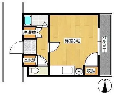 シティライフ新池S&M【403号室】の間取り