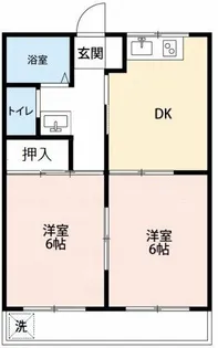 KFビル【303号室】の間取り