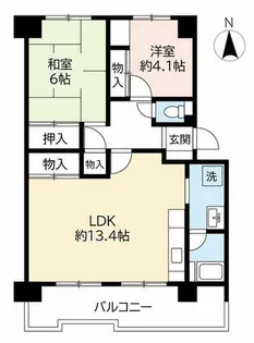 URポートアイランド【0530512号室】の間取り