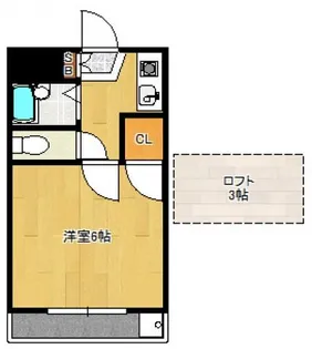 メゾン・ド・鷹の巣【103号室】の間取り