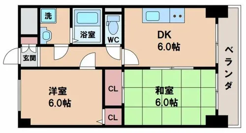 Fides ROSA【5階】の間取り