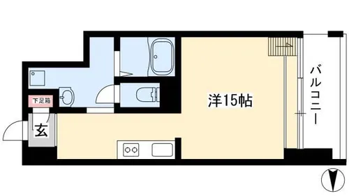 S-FORT六番町【7階】の間取り