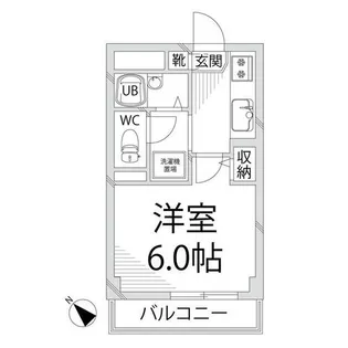 ハーブ辻井【203号室】の間取り