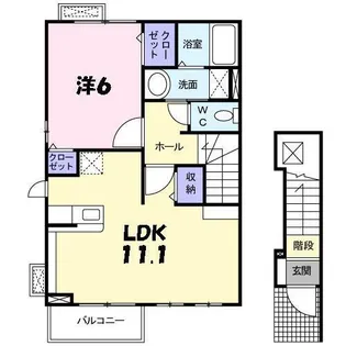 エテルノ・カーサ【2階】の間取り