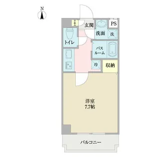 アトネス1604【0502号室】の間取り