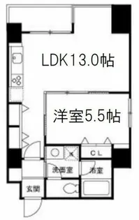 K-CRAFTUMEDA161【2階】の間取り