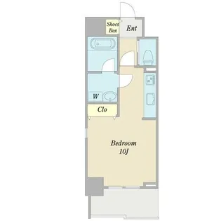 レジデンスSUN.K【0806号室】の間取り