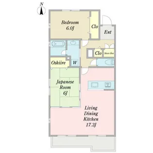 S・RATIO(エスラティオ)【0101号室】の間取り