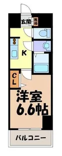 プレサンス大須観音ビザリア【3階】の間取り